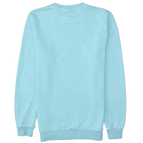Puma Men's Blue Crew Neck Pullover Sweatshirt Size S - Image 4