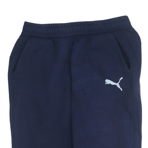 Puma Men's Blue Fleece Jogger Sweatpants M Regular Fit - Image 6