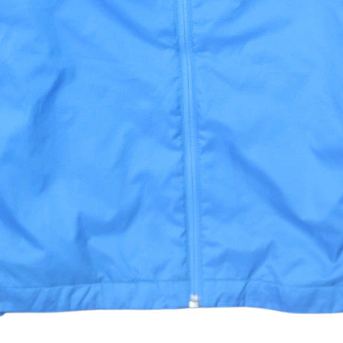 Puma Men's Blue Hooded Windbreaker Jacket Size S - Image 7