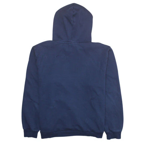 Puma Men's Blue Pullover Hoodie L Sports Fleece Regular Fit - Image 4