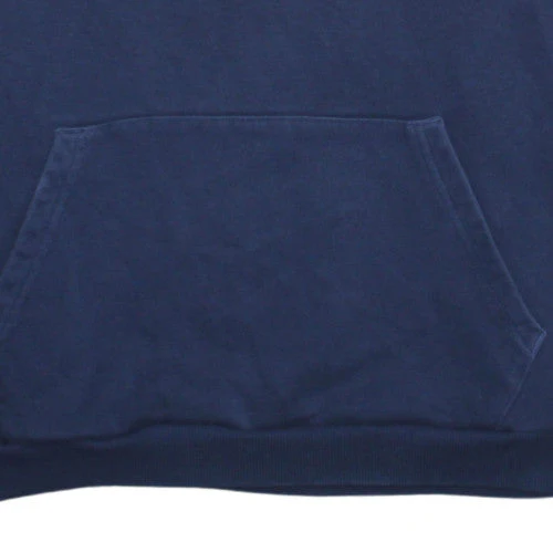 Puma Men's Blue Pullover Hoodie L Sports Fleece Regular Fit - Image 7
