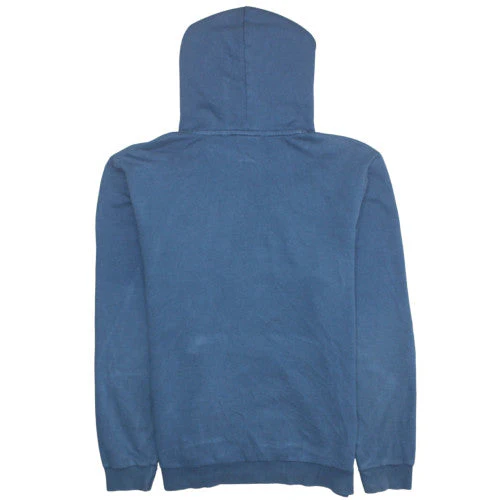 Puma Mens Blue Pullover Hoodie Size M Regular Fit Fleece Sportswear - Image 4