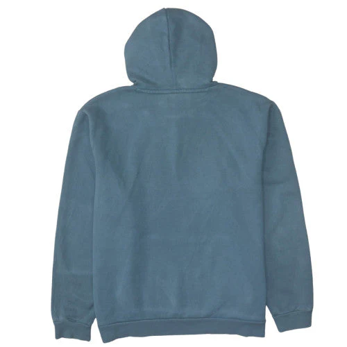 Puma Men's Blue Pullover Hoodie XL Cotton Blend Fleece Sweatshirt - Image 4