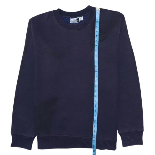 Puma Mens Blue XL Crew Neck Pullover Sweatshirt - Image 2