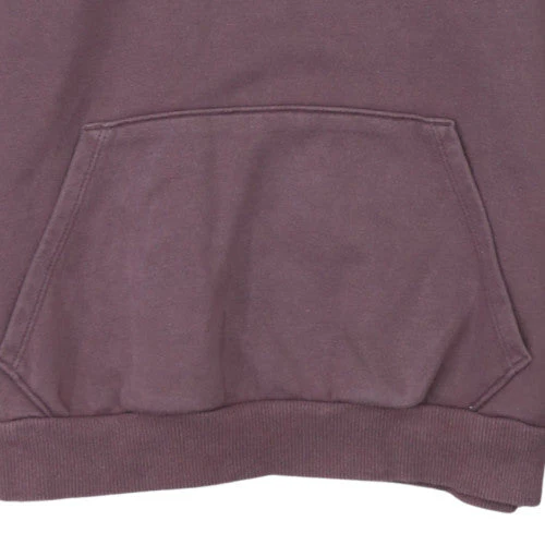 Puma Men's Brown Pullover Hoodie Medium Fleece Logo Sweatshirt - Image 7