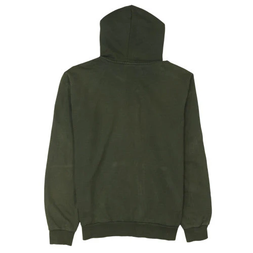 Puma Men's Green Full Zip Hoodie Size M Fleece Sportswear - Image 4