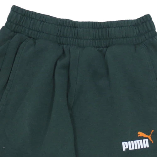 Puma Men's Green Jogger Fleece Sweatpants Size S - Image 6