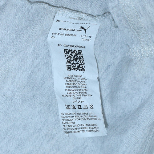Puma Men's Grey 3XL Short Sleeve Collared Sports Polo Shirt - Image 6