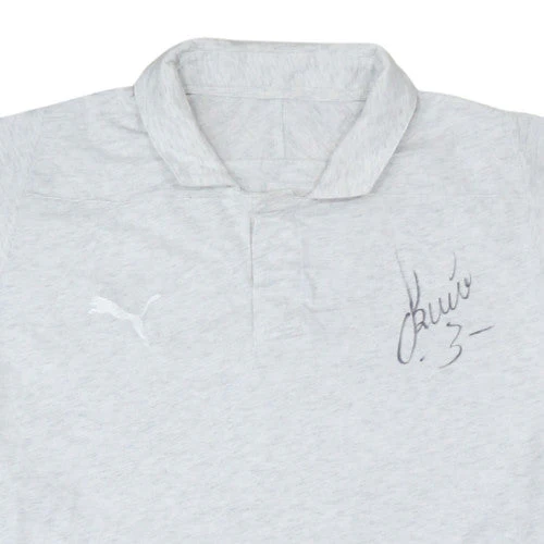 Puma Men's Grey 3XL Short Sleeve Collared Sports Polo Shirt - Image 8