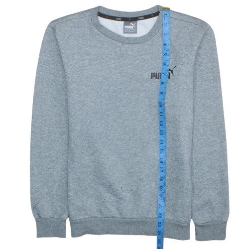Puma Men's Grey Crew Neck Pullover Sweatshirt XS - Image 3