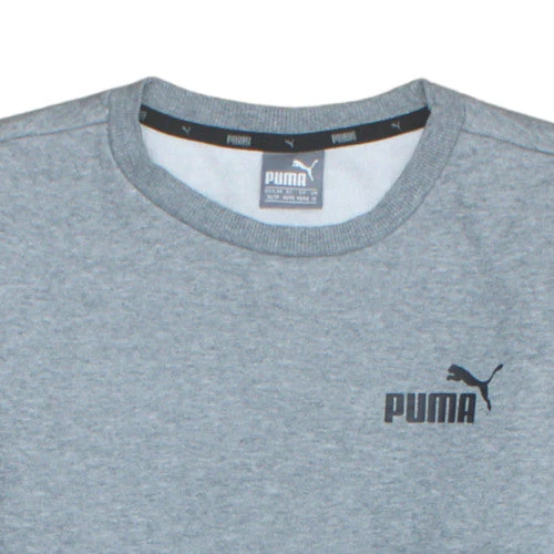Puma Men's Grey Crew Neck Pullover Sweatshirt XS - Image 7