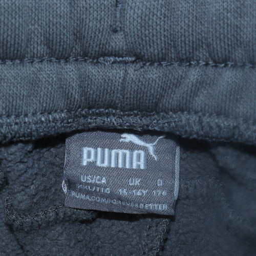 Puma Men's Grey Fleece Sweatpants L Regular Fit Elastic Waist Joggers - Image 4