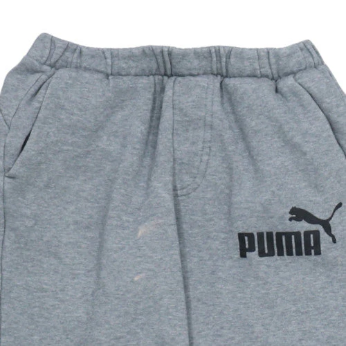 Puma Mens Grey Jogger Sweatpants M Regular Fit Fleece Activewear - Image 6