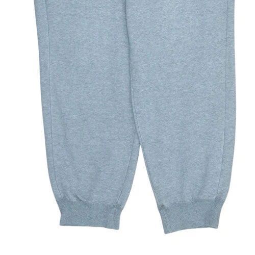 Puma Men's Grey L Jogger Sweatpants Elastic Waist Fleece Casual Trousers - Image 7