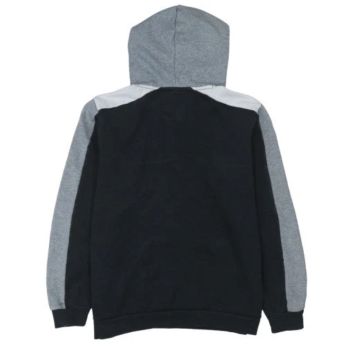 Puma Men's Grey Pullover Hoodie L Sports Fleece Sweatshirt - Image 4