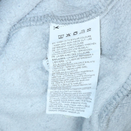 Puma Mens Grey Pullover Hoodie Size M Regular Fit Graphic Logo - Image 6