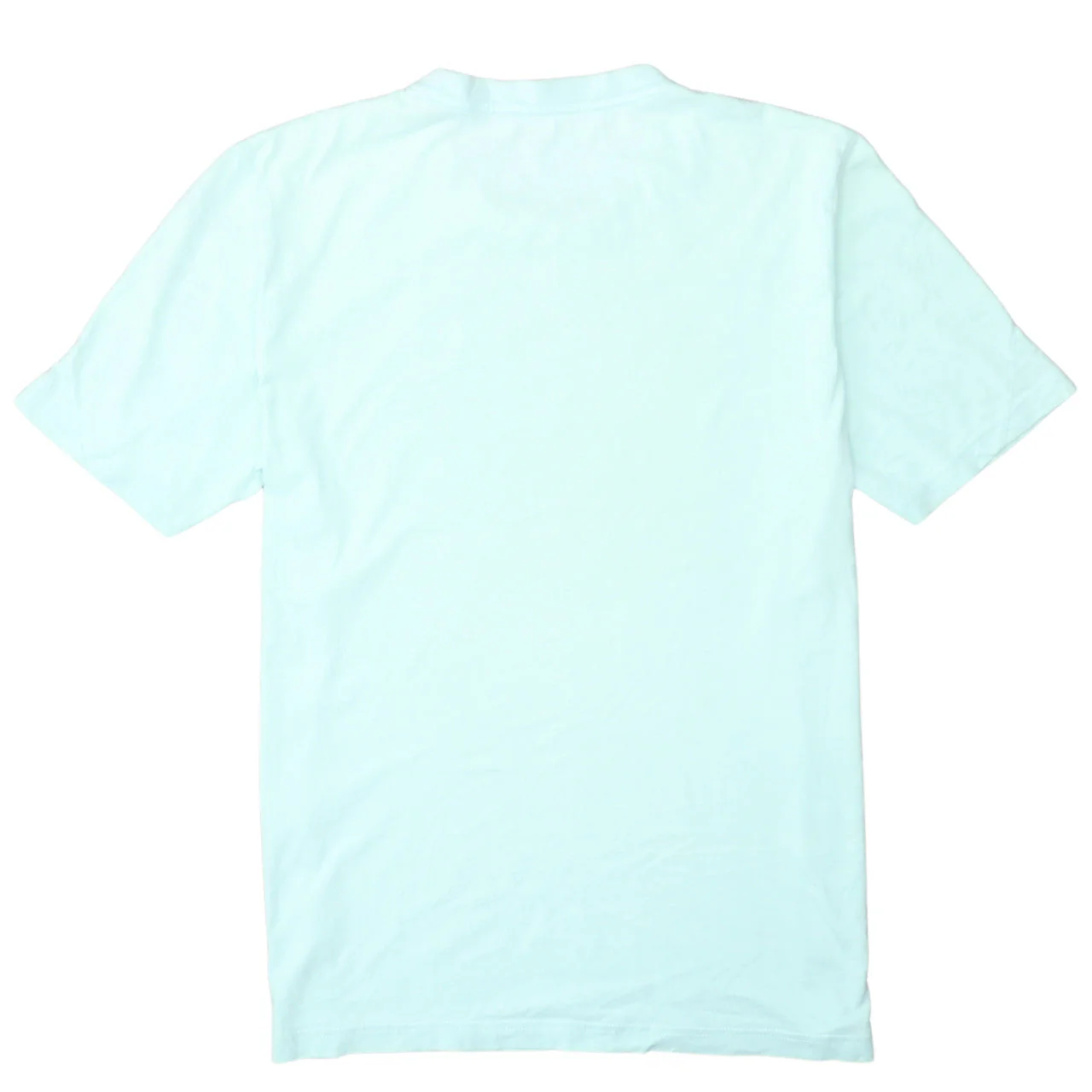 Puma Men's Light Green Crew Neck Short Sleeve Cotton T-Shirt Size L - Image 4