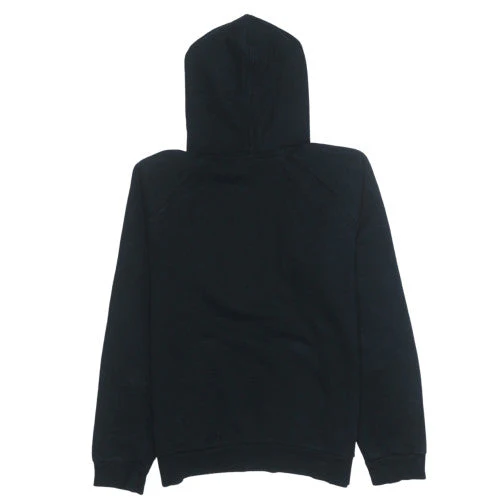 Puma Teens Black 164 Pullover Hoodie Graphic Sports Cotton Blend - Image 4
