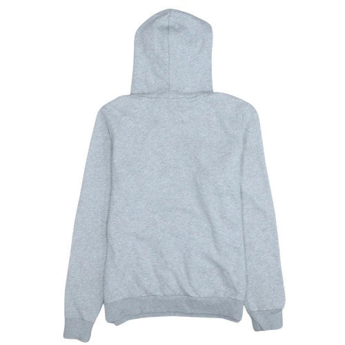 Puma Women Grey Hoodie Pullover L Logo Print Casual - Image 4