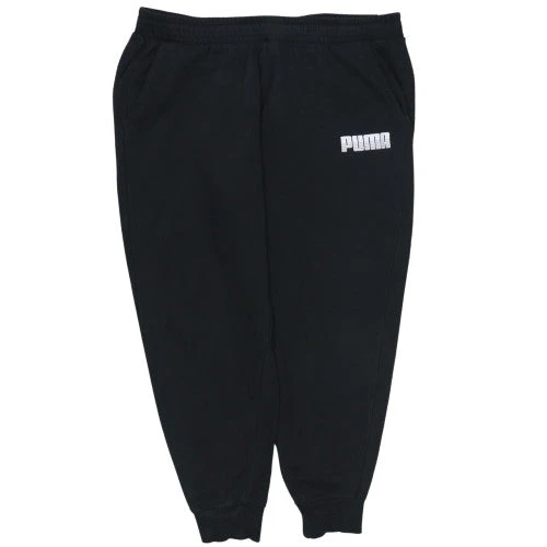 Puma Women’s Black 2XL Jogger Sweatpants with Logo
