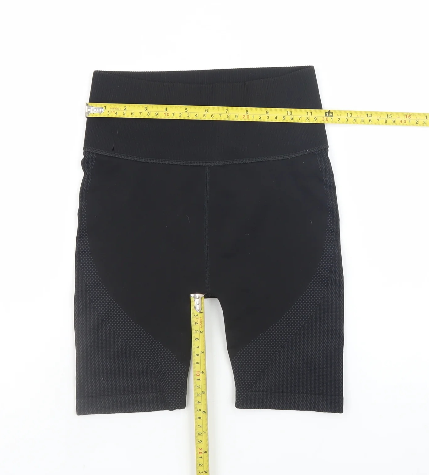 Puma Women’s Black XS Biker Shorts Stretch Activewear - Image 2
