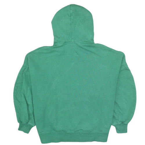 Puma Women’s Green Pullover Hoodie Size L Relaxed Fit Fleece Sweatshirt - Image 4