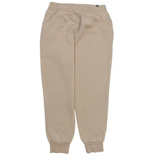 Puma Women's Beige Jogger Trousers M Fleece Lined Casual - Image 4