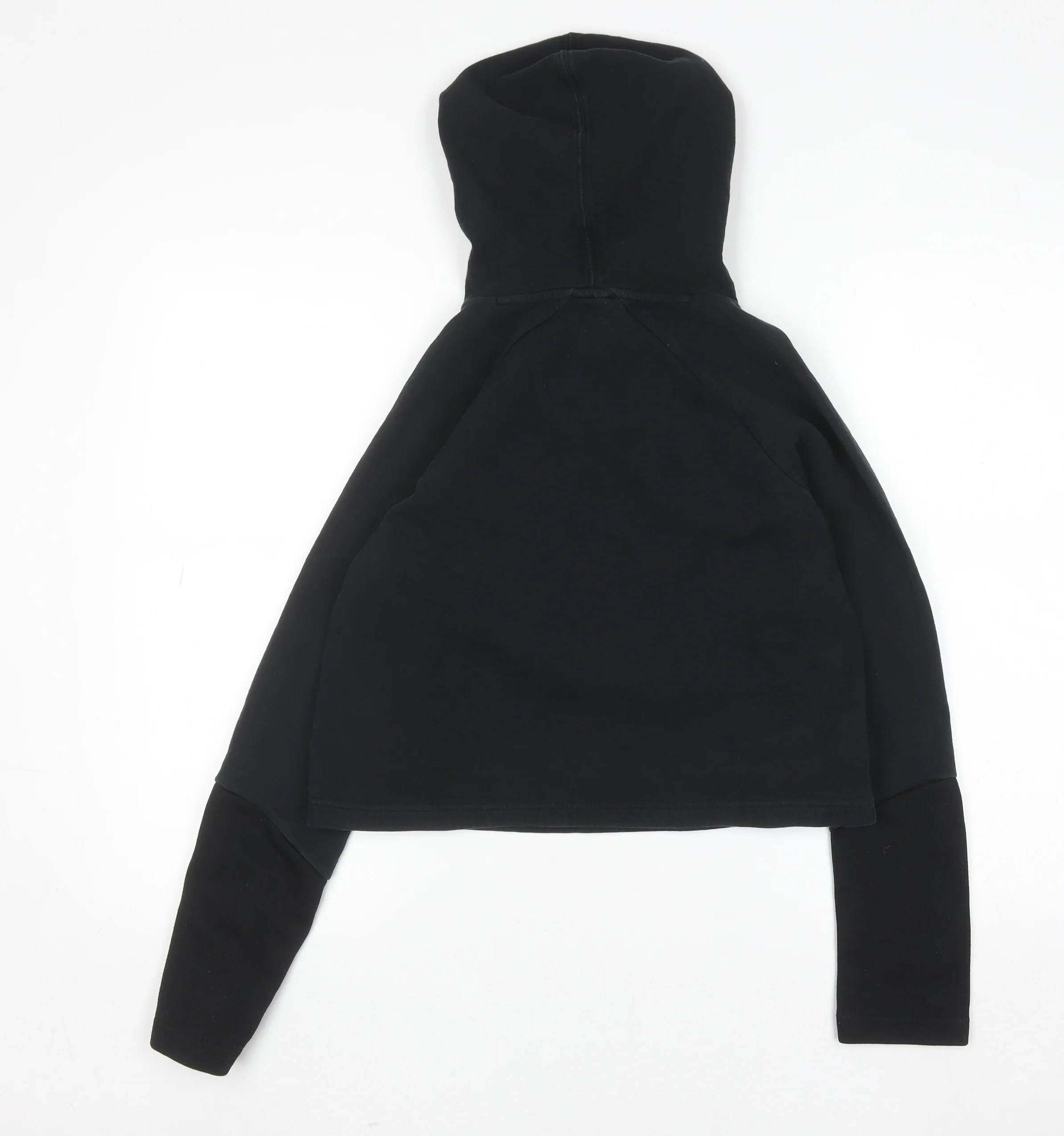 Puma Women's Black Cotton Hoodie Size M Pullover Hooded Sweatshirt - Image 3