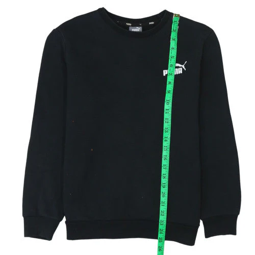 Puma Womens Black Crew Neck Pullover Sweatshirt M - Image 3
