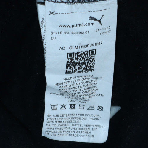 Puma Womens Black Crew Neck Pullover Sweatshirt M - Image 6
