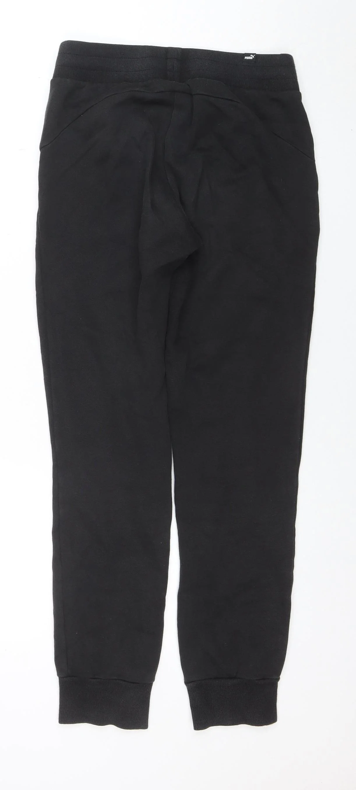 Puma Womens Black Jogger Sweatpants Size L Cotton Blend Gym Trousers - Image 3