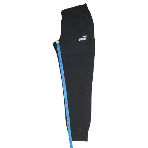 Puma Womens Black Jogger Sweatpants Size S Elastic Waist Pockets - Image 3