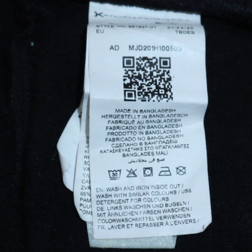 Puma Womens Black Jogger Sweatpants Size S Elastic Waist Pockets - Image 6