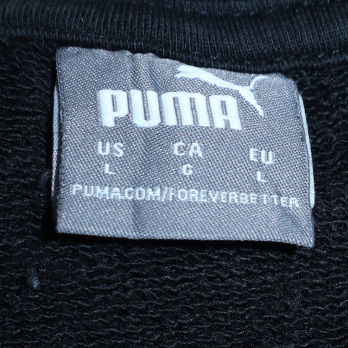 Puma Womens Black L Crew Neck Pullover Sweatshirt - Image 5