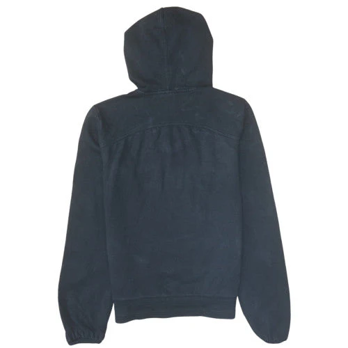 Puma Women's Black Pullover Hoodie Size 10 Cotton Blend Logo Sweatshirt - Image 4