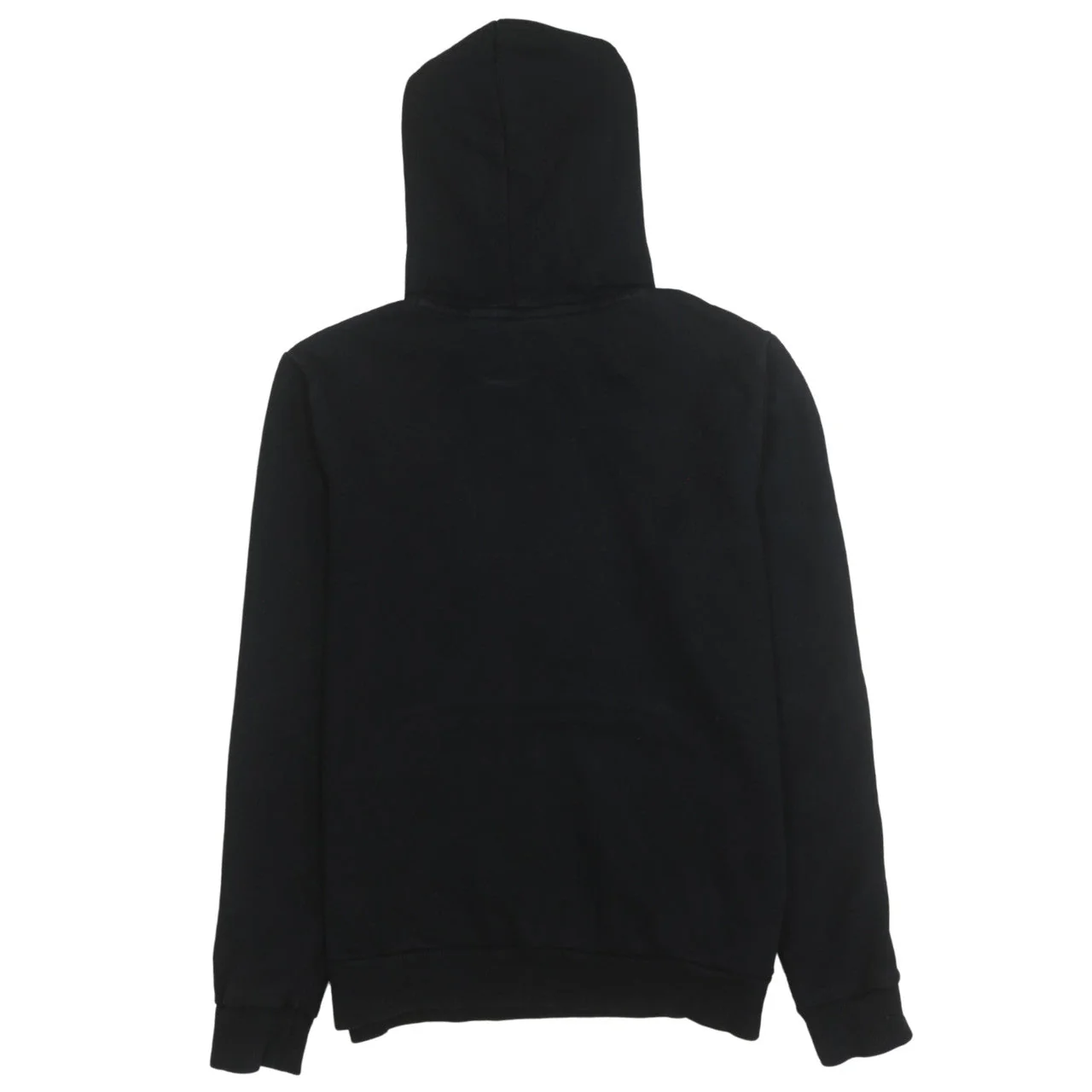 Puma Women's Black Pullover Hoodie UK 14 Logo Print Cotton Blend - Image 4