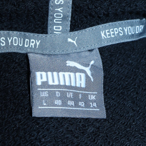 Puma Womens Black Size 14 Pullover Hoodie Sweatshirt Lined Hooded - Image 5