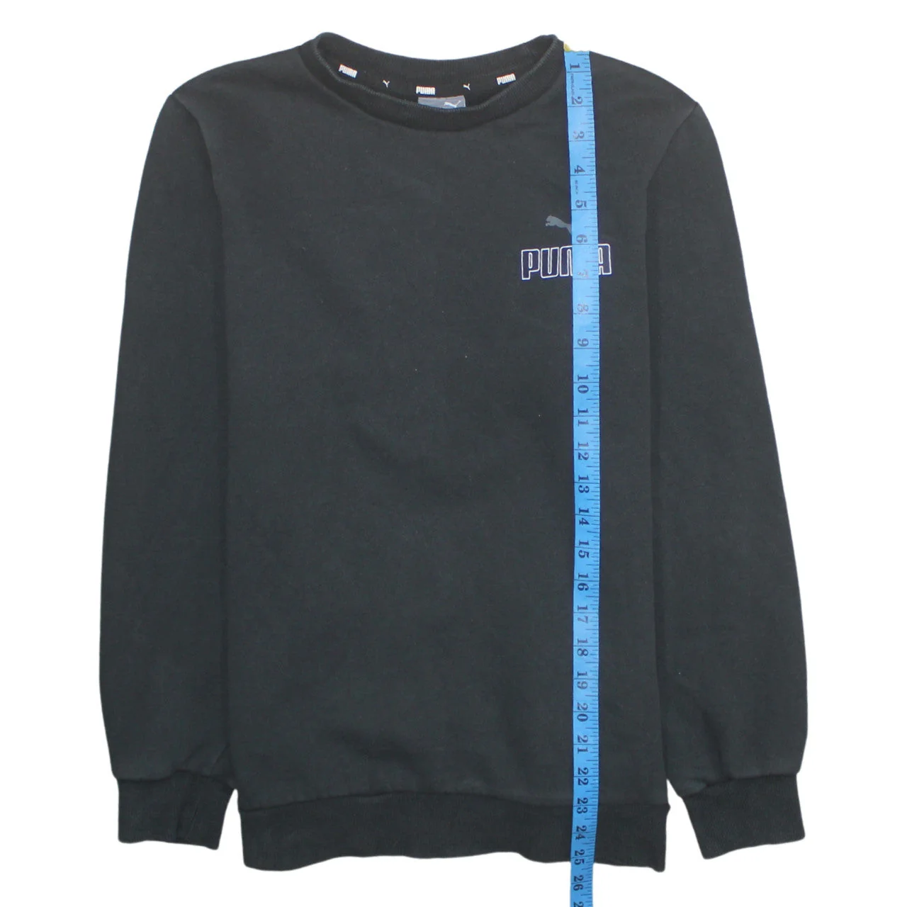 Puma Womens Black XS Crew Neck Pullover Sweatshirt - Image 3