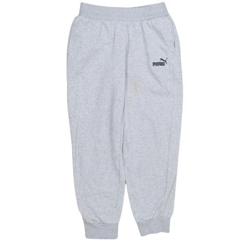 Puma Womens Grey Sweatpants Jogger Trousers Size M