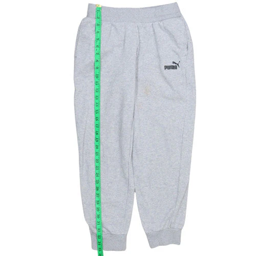 Puma Womens Grey Sweatpants Jogger Trousers Size M - Image 2