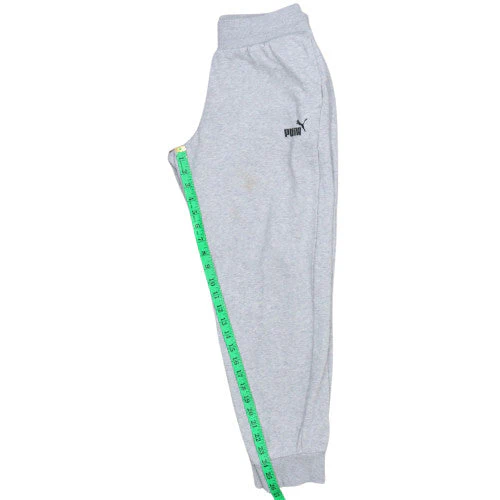 Puma Womens Grey Sweatpants Jogger Trousers Size M - Image 3