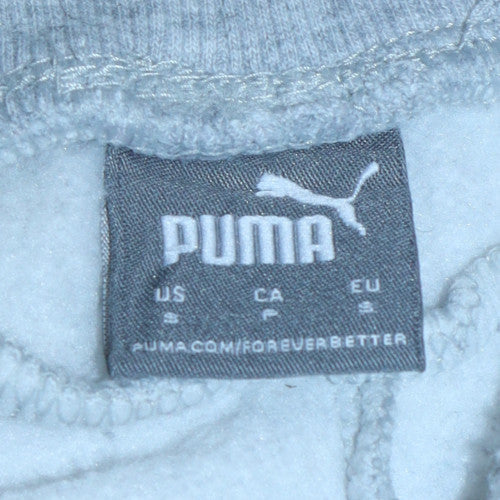 Puma Womens Grey Sweatpants Jogger Trousers Size M - Image 5