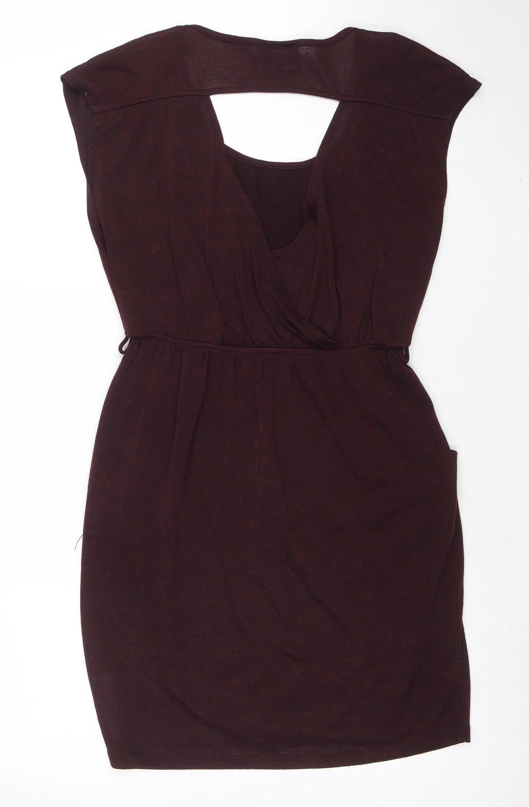 Purple Women's Brown Size 14 Sleeveless Bodycon Stretch Dress - Image 3