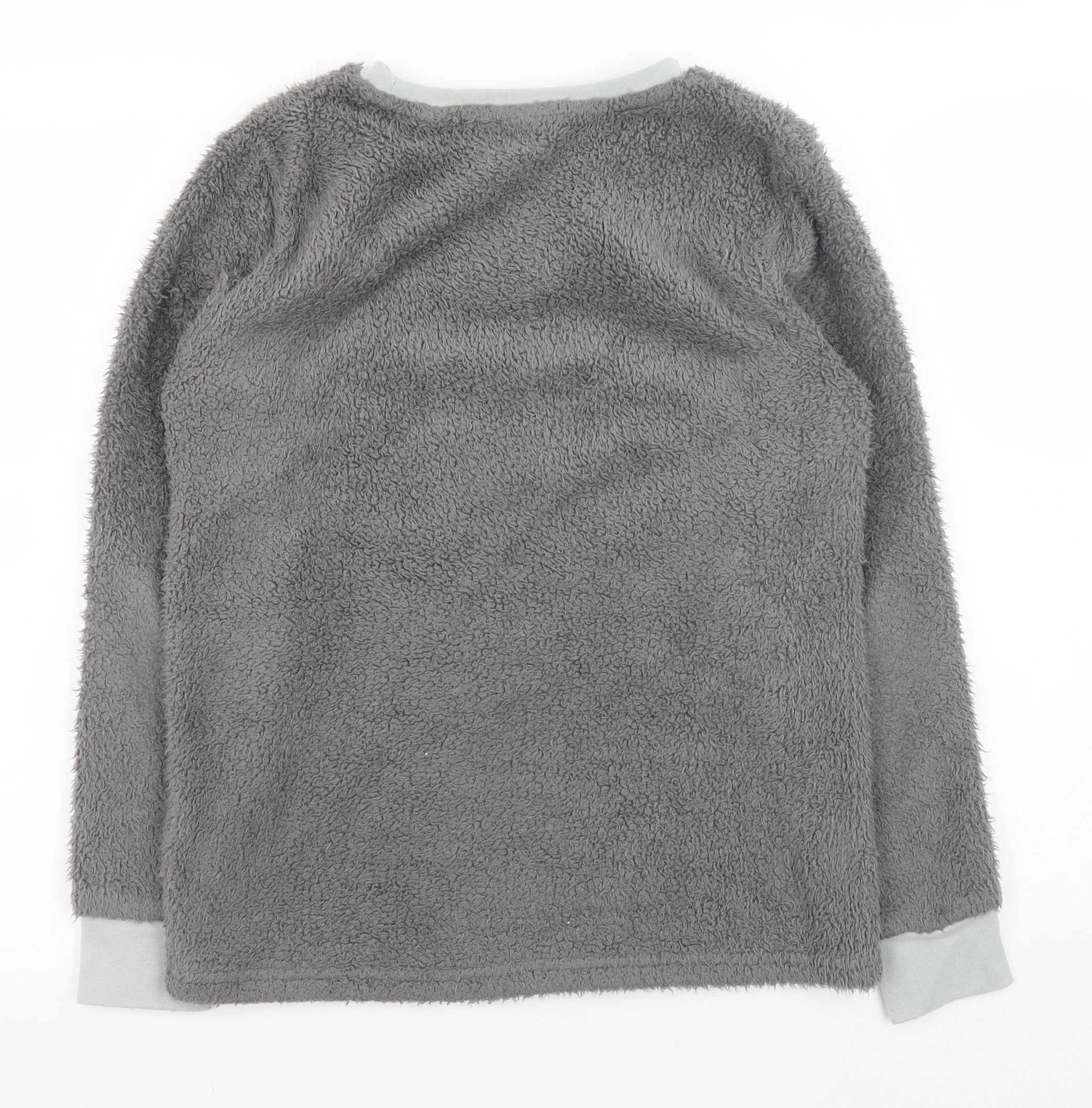 Pyjamas.com Boys Grey LFC Fleece Long Sleeve Pyjama Top 12-13 Years - Image 3