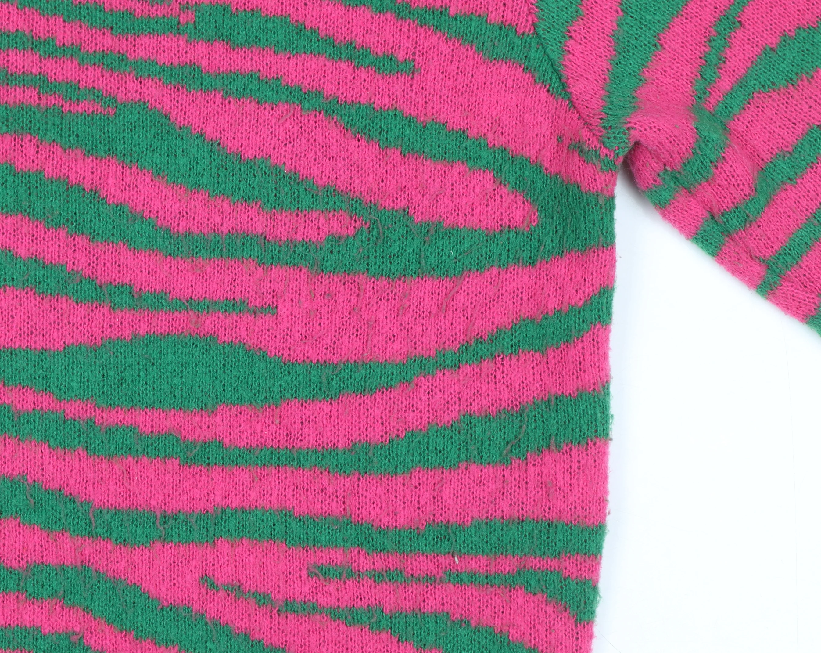 QED London Women's Multicoloured Animal Print Knit Jumper Size S - Image 6