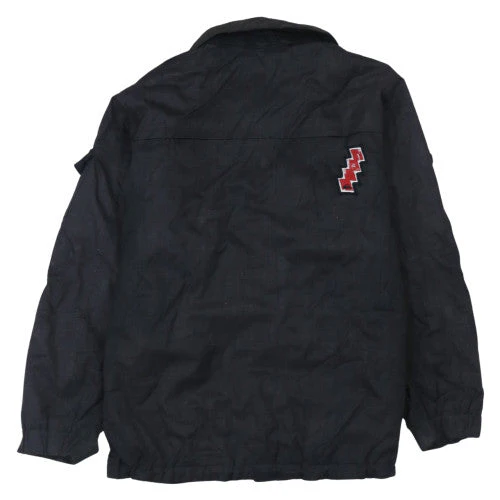 Quiksilver Men's Black L Military Style Cotton Twill Jacket - Image 4