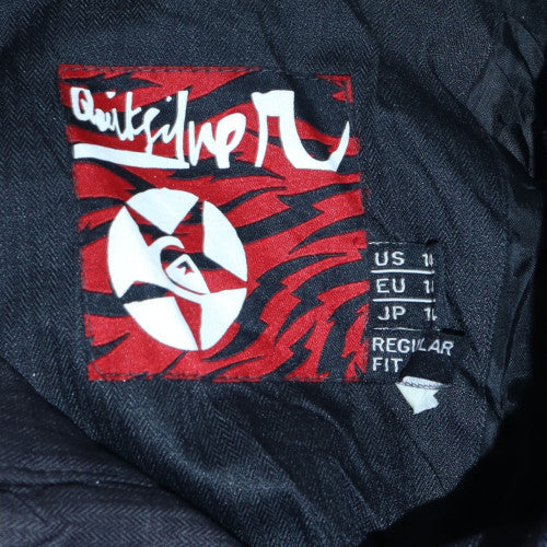 Quiksilver Men's Black L Military Style Cotton Twill Jacket - Image 6