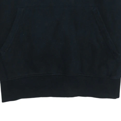 Quiksilver Men's Black Pullover Hoodie Small Logo Graphic Sweatshirt - Image 7