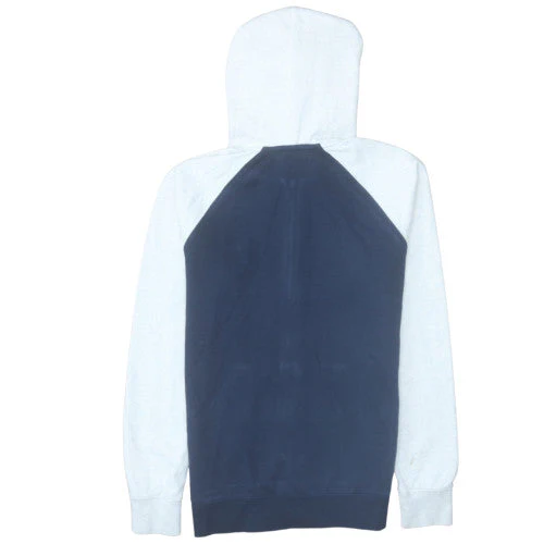 Quiksilver Men's Blue Full Zip Hoodie XS Lightweight Cotton Blend - Image 4