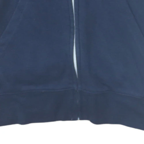 Quiksilver Men's Blue Full Zip Hoodie XS Lightweight Cotton Blend - Image 8